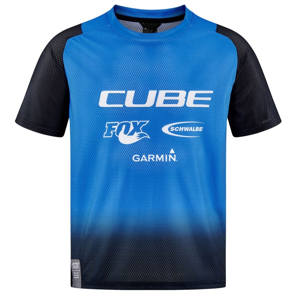 Tricou Cube Vertex Rookie X Actionteam S/S Black/Blue
