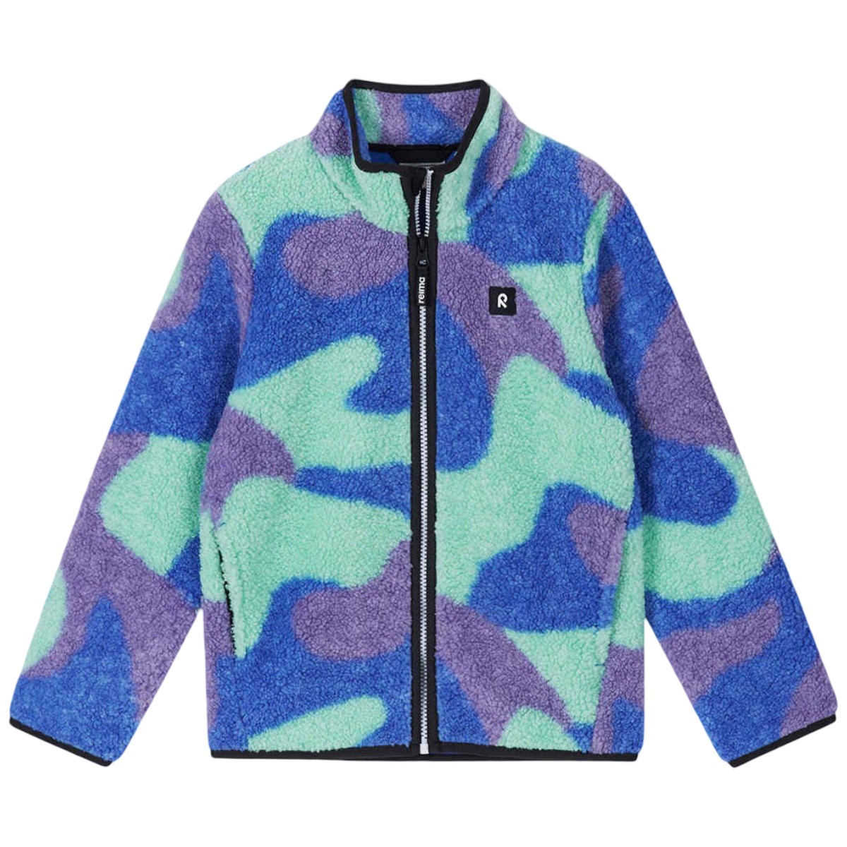 Fleece copii Reima Tupsis-Albastru/Mov-134 cm