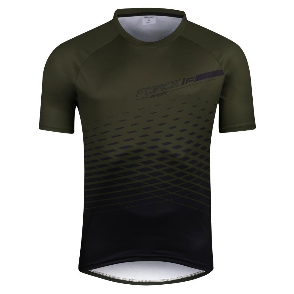 Tricou Cu Maneca Scurta Force Mtb Angle Army