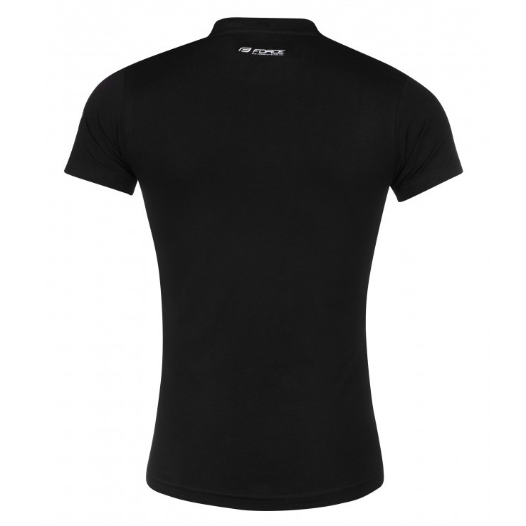 Tricou Force Flow Maneci Scurte Negru