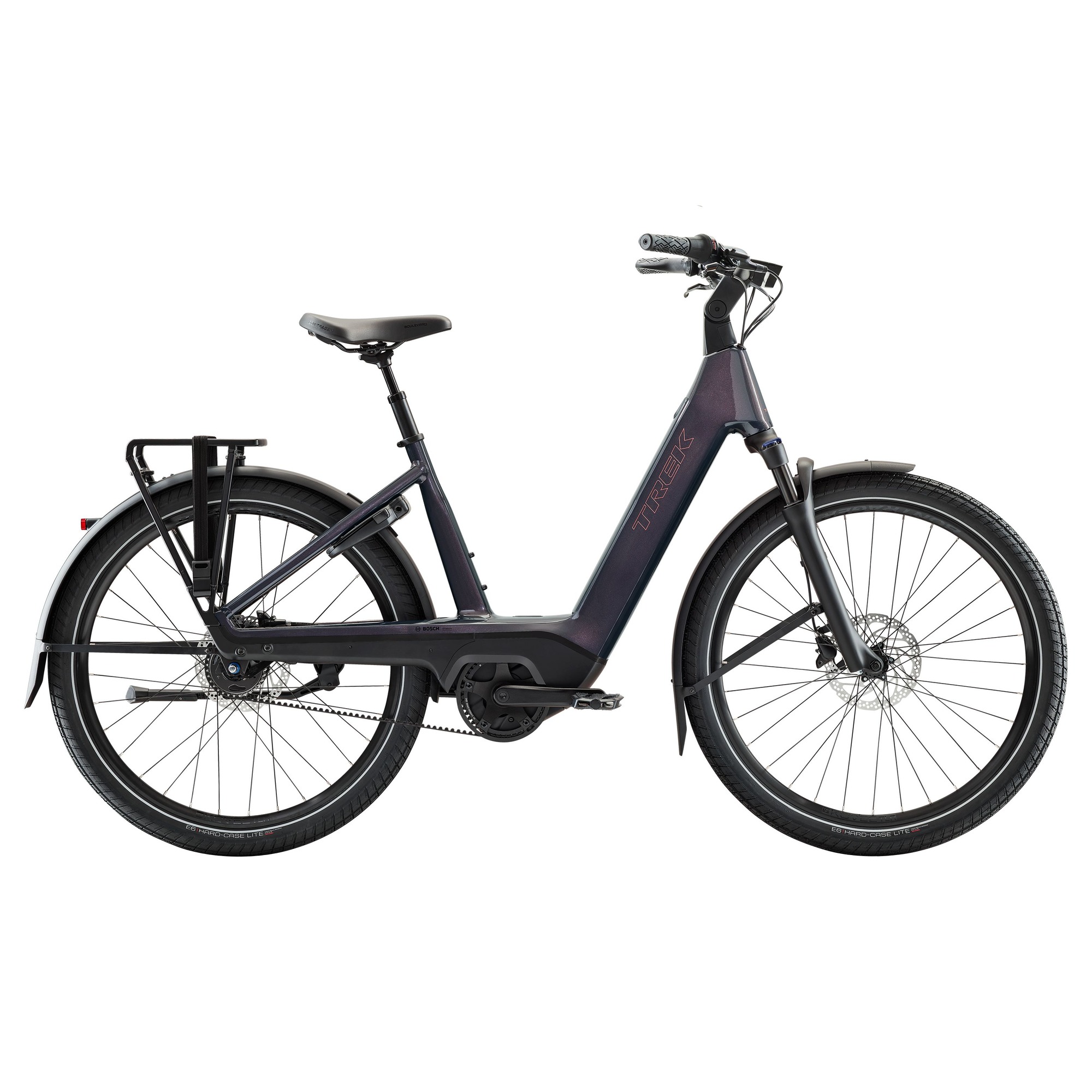 Bicicleta Trek Charter+ 4 Nexus 5 Belt 800 Wh Lowstep 2027-Albastru-S