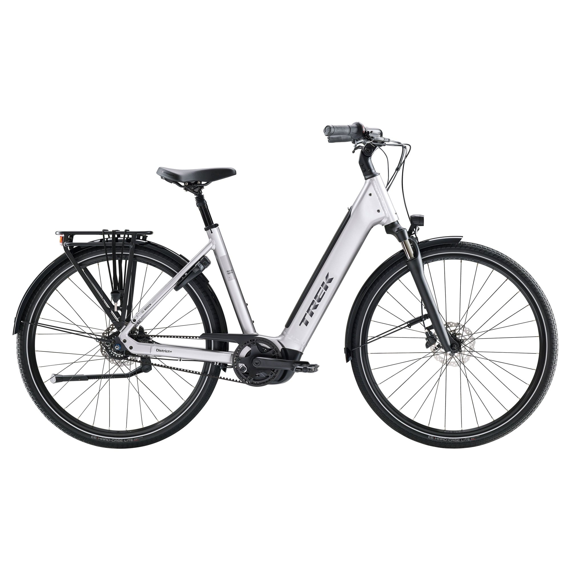 Bicicleta Trek District+ 3 N7 B Ls 2027-Argintiu-S