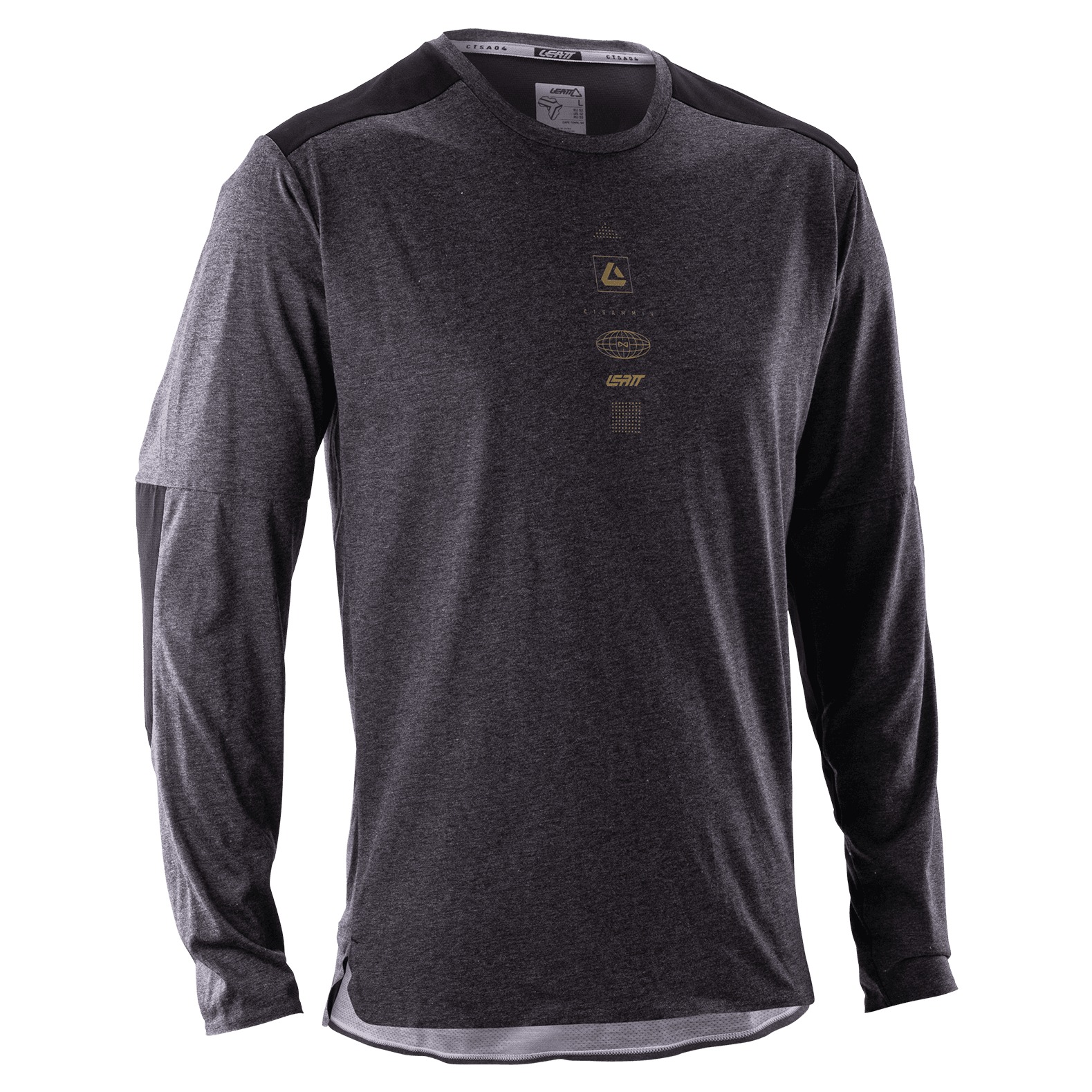 Bluza Leatt Mtb Trail 4.0 Ghost Black