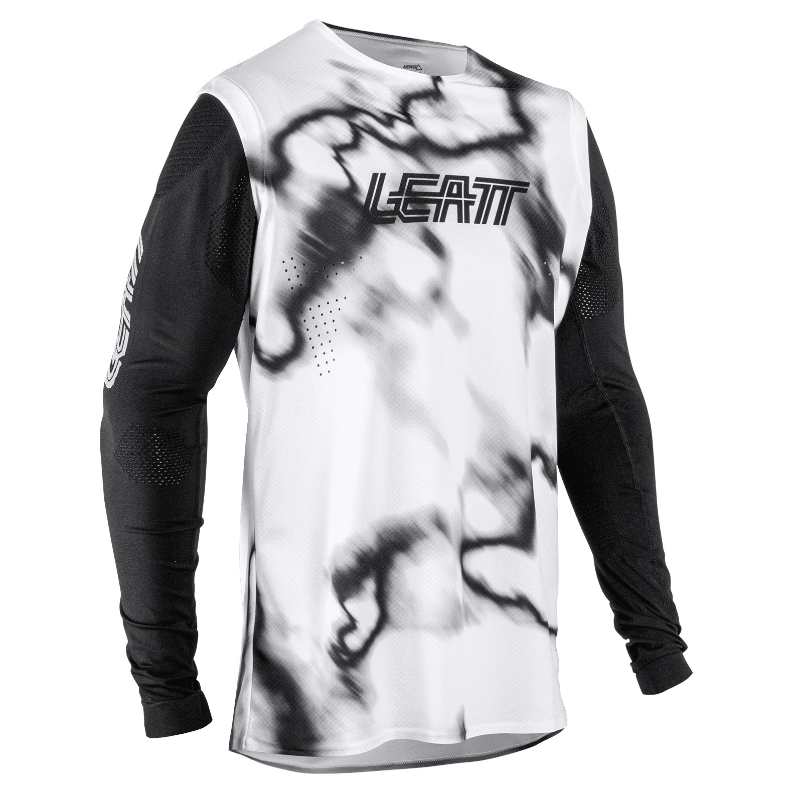 Tricou Leatt Mtb Gravity 8.0 Heatmap White