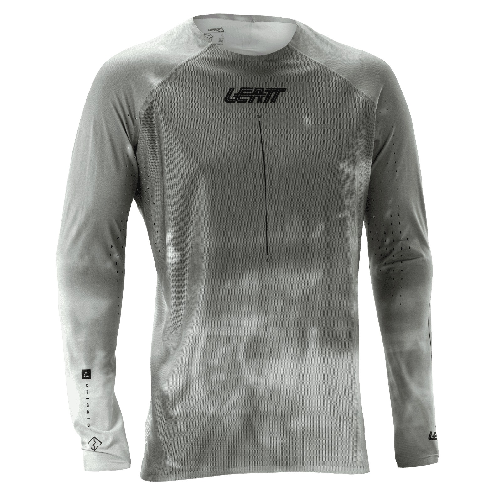Tricou Leatt Mtb Gravity 5.0 Granite Gray