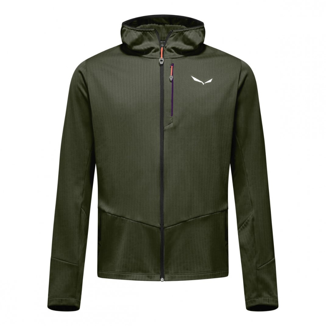 Fleece trekking barbati Salewa Pedroc 3 Hooded