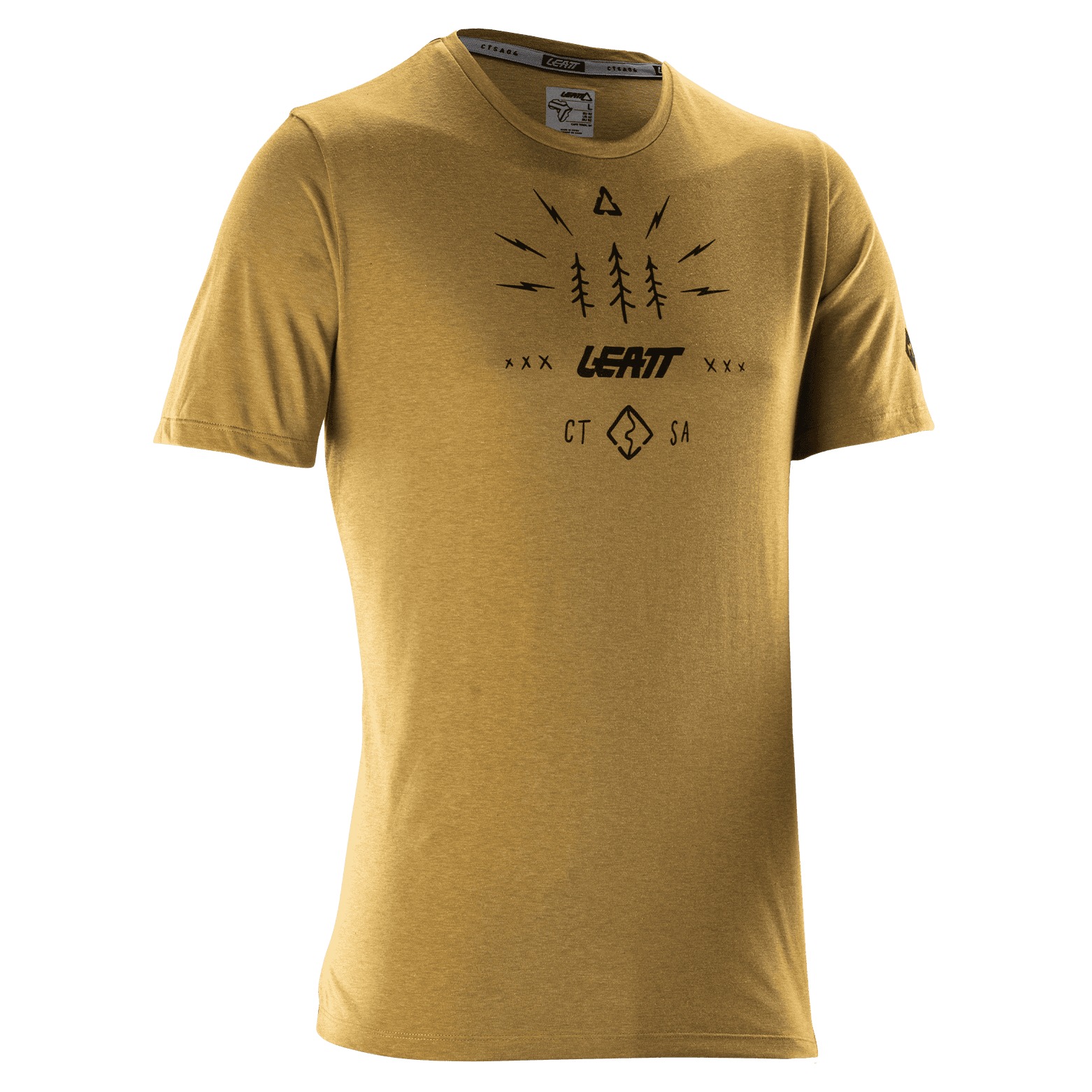 Tricou Leatt Mtb Gravity 3.0 Brass Brown