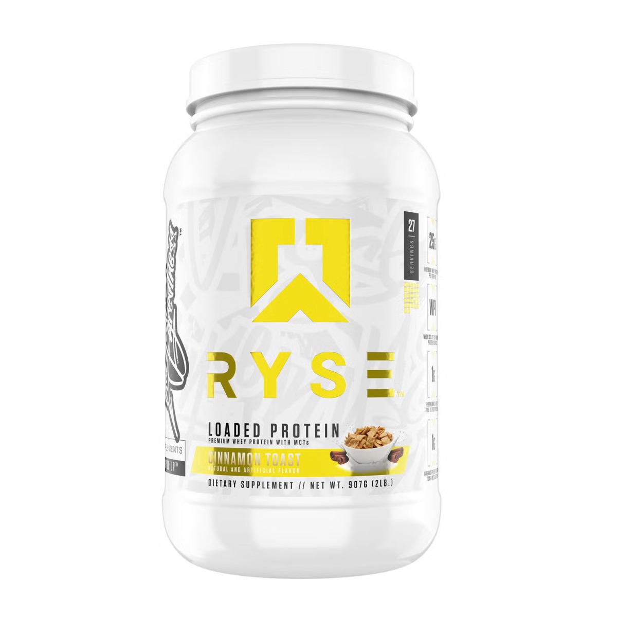 Proteina din Zer cu Aroma de Scortisoara Ryse Loaded Protein - Cinnamon Toast Flavor 907 G