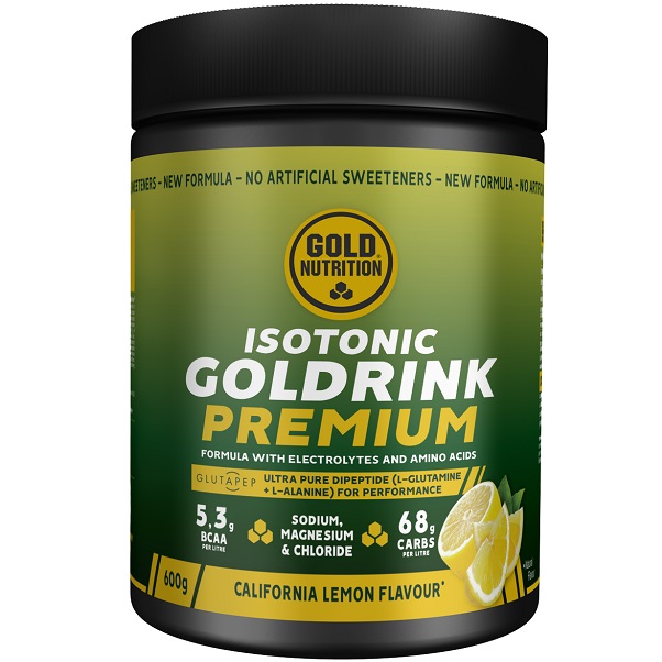 Pudra izotonica cu aminoacizi Gold Nutrition Goldrink Premium Aroma de Fructe de padure, 600g