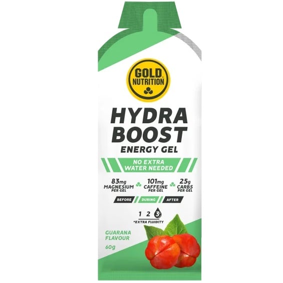 Gel energizant Gold Nutrition Hydra Boost Aroma de Guarana, 60g