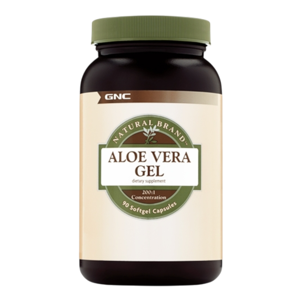 GNC Natural Brand Aloe Vera Gel, 90 cps