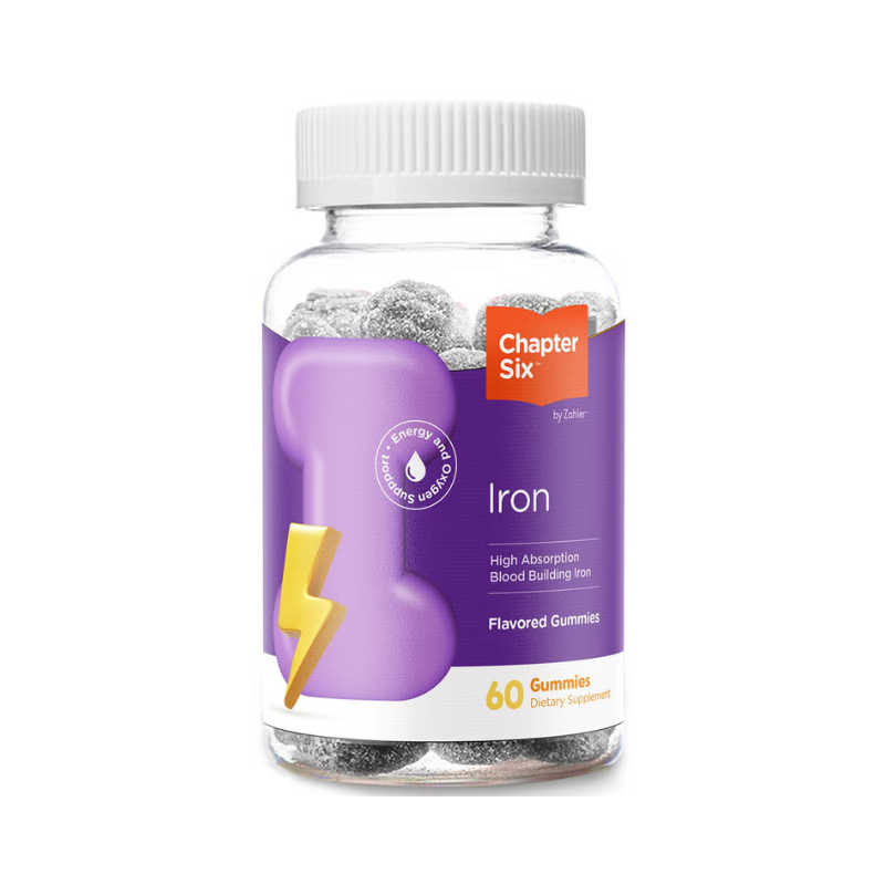 Formula de Fier Completa Zahler Chapter Six Iron Supplement 60 Jeleuri