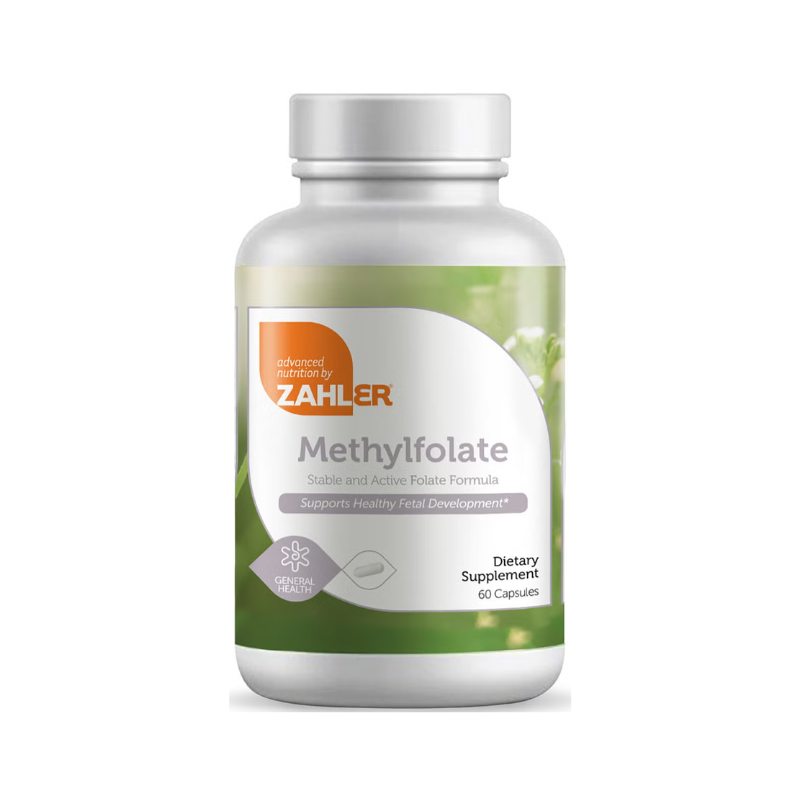 Forma Stabila si Activa de Acid Folic Metilfolat Zahler Methylfolat 60 Cps