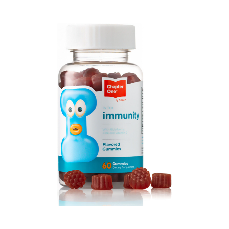 Kosher Certified Zahler Chapter One Kids Immunity Flavored Gummies Multivitamine pentru Sustinerea Imunitatii pentru Copii 60 Jeleuri