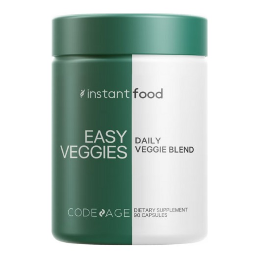 Amestec de super-alimente Codeage Easy Veggies Daily Veggie Blend, 90 cps