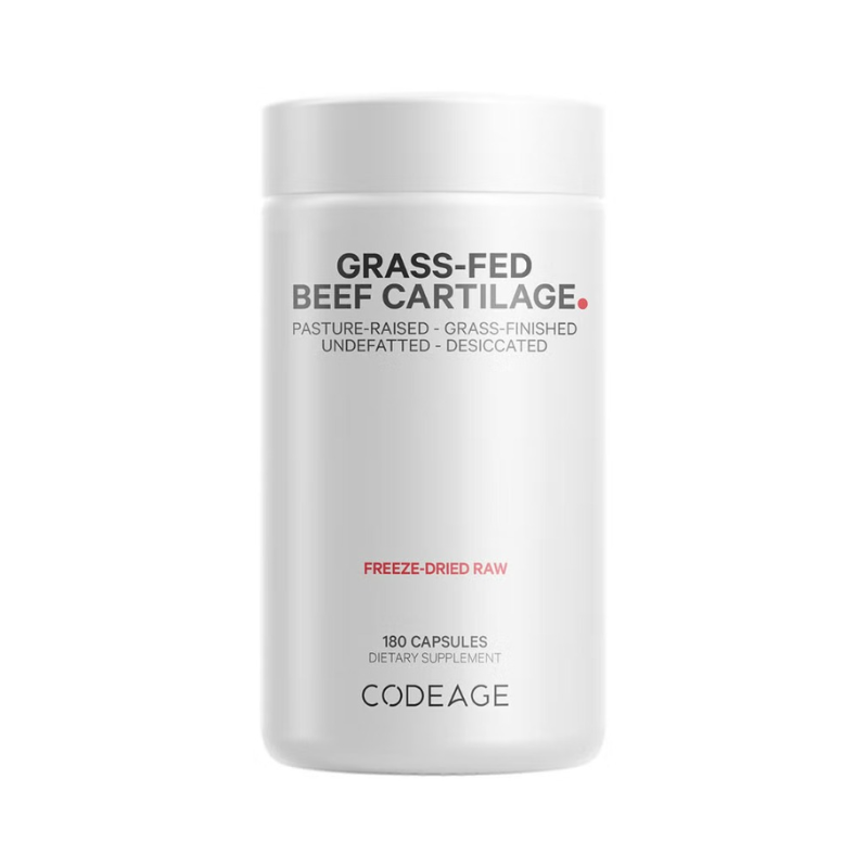 Formula pentru Sanatatea Articulatiilor si Mobilitate Codeage Grass-fed Beef Cartilage 180 Cps