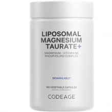 Magneziu Taurat Lipozomal GNC cu Vitamina B6, 120 cps