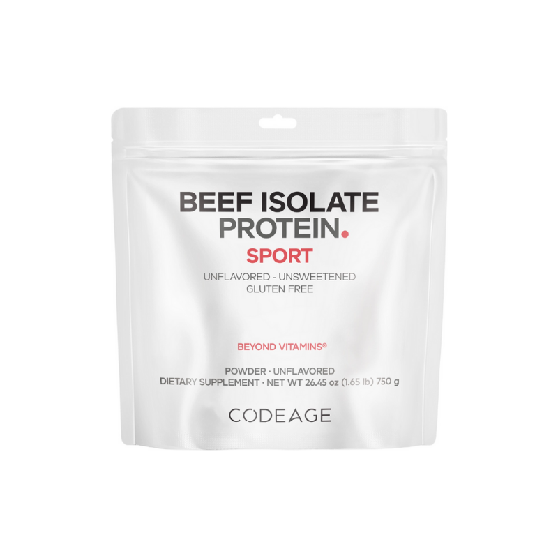 Proteina Izolata din Vita Codeage Beef Isolate Protein fara Aroma 750 G