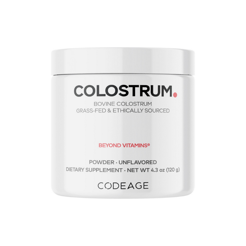 Colostru Bovin cu Imunoglobuline pentru Imunitate si Digestie fara Aroma Codeage Bovine Colostrum Powder Unflavored Immunoglobulin Rich, 120g