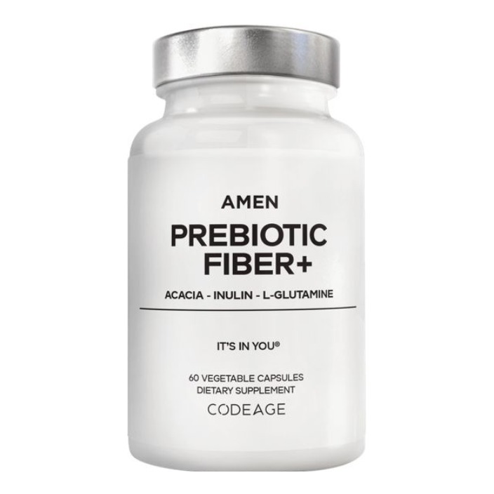 Fibre prebiotice premium pentru echilibru digestiv Codeage Amen Prebiotic Fiber+, 60 cps