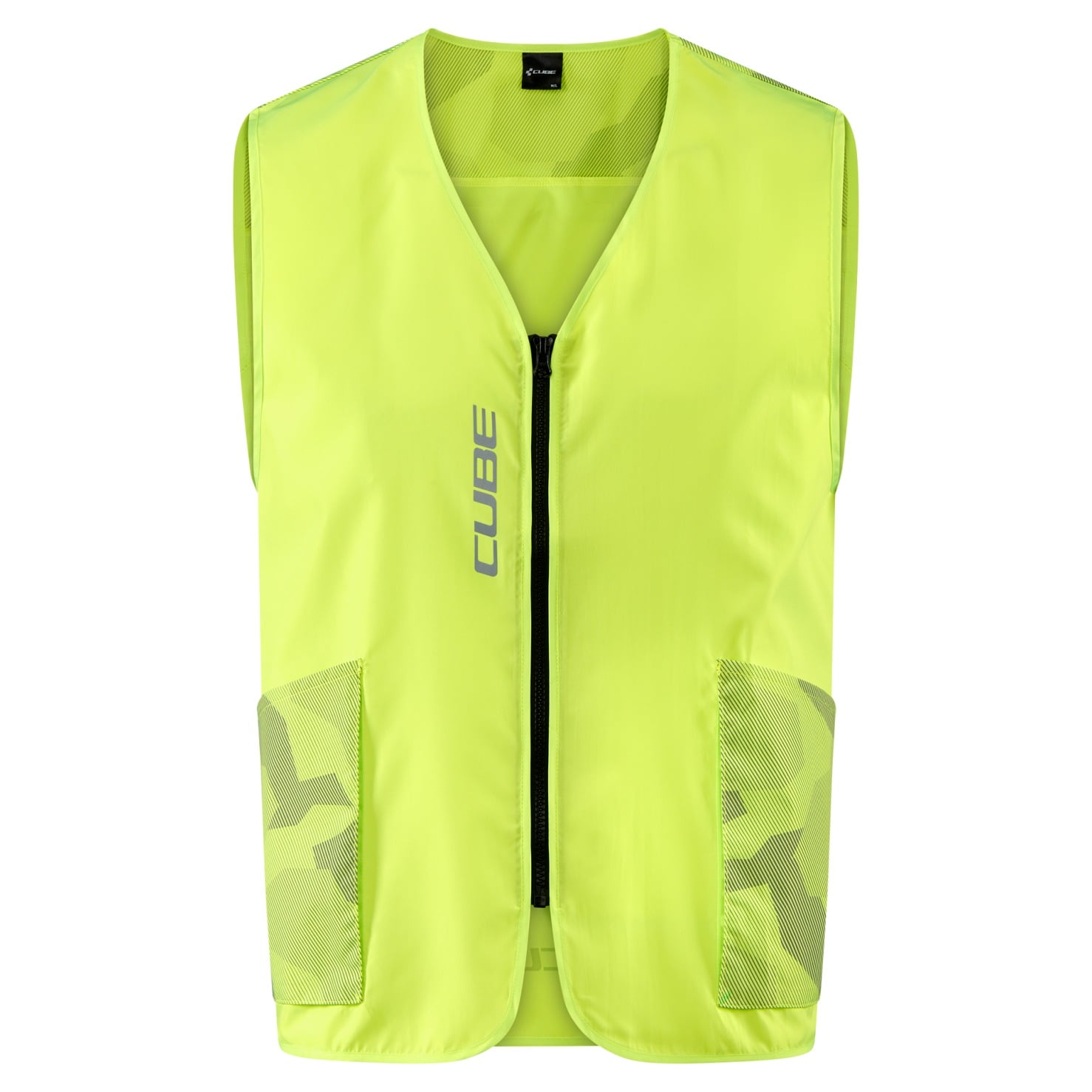 Vesta Reflectorizanta Cube Safety Gilet Cmpt Neon Yellow