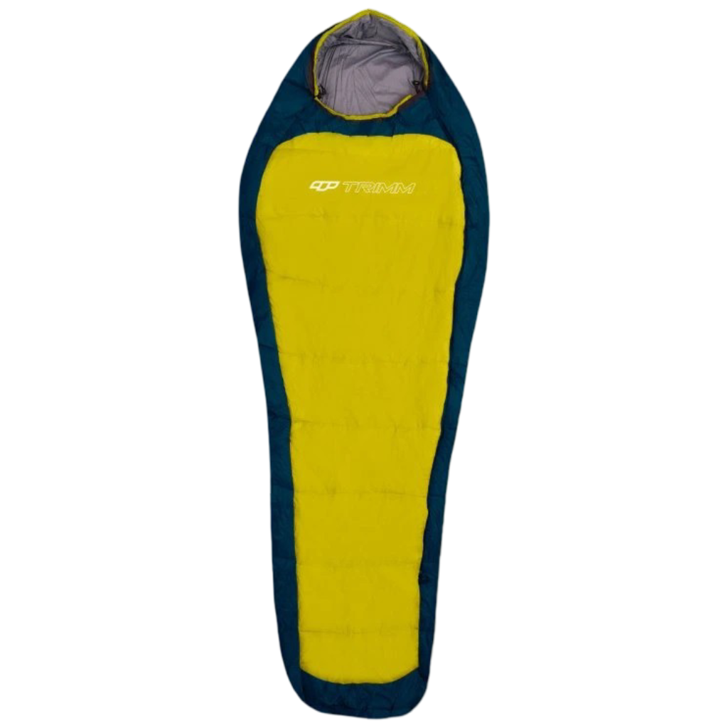 Sac de dormit Trimm Impact 185cm-Bleu/Lime-Stanga