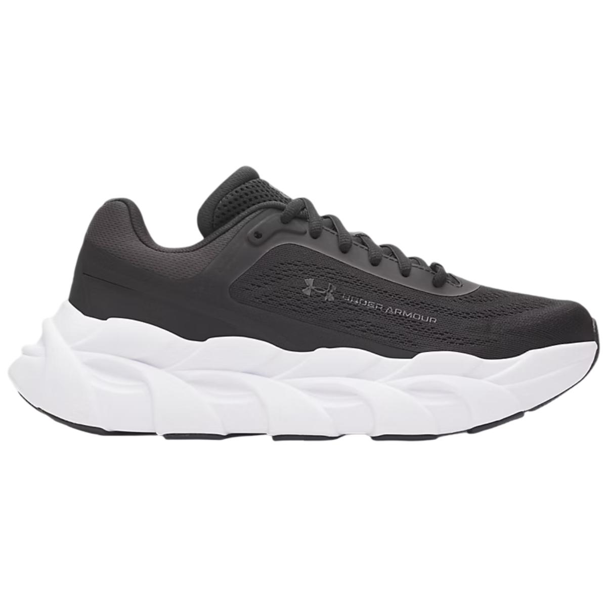 Pantofi alergare dama Under Armour Halo Runner-Negru/Alb-36 1/2
