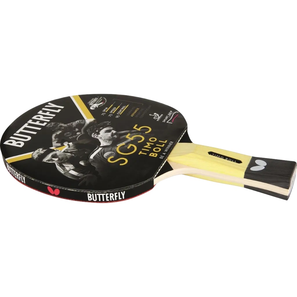 Paleta tenis de masa Butterfly Timo Boll SG55, maner anatomic
