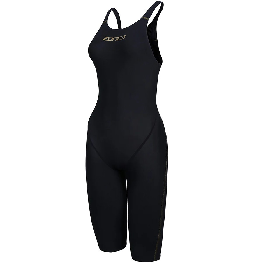 Costum inot dama Zone3 MF-X Performance Gold - Fina Approved