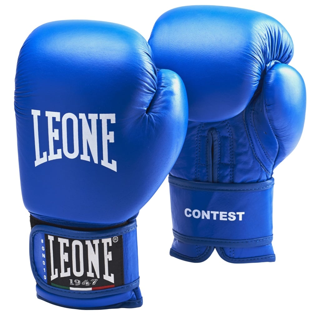 Manusi box Leone Contest-Albastru-10oz