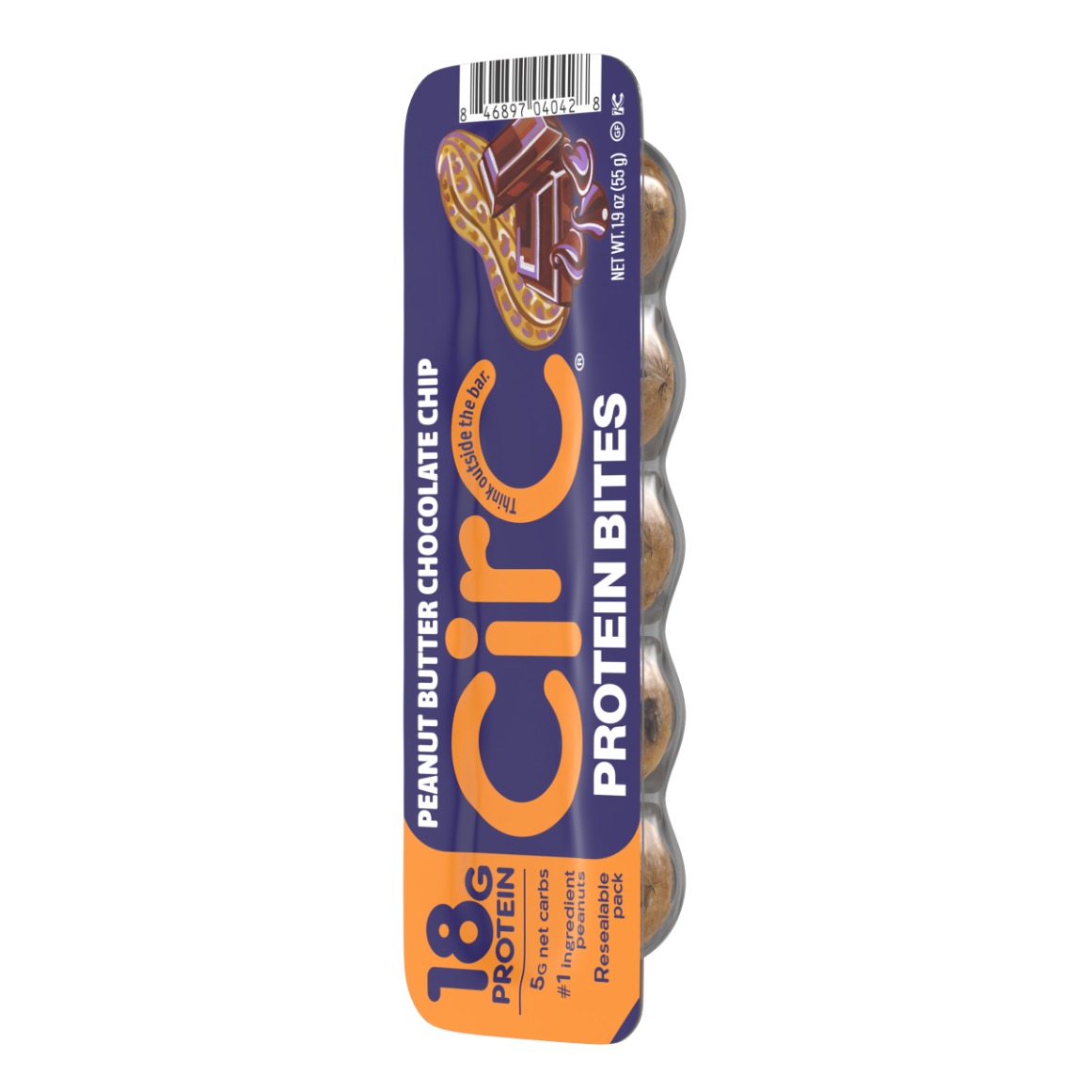 Circ Bites – Gustare Proteica Cu Aroma De Unt De Arahide Si Ciocolata 55 Gr