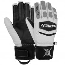 Manusi schi Reusch Worldcup Warrior Team 2.0-Alb/Negru-9
