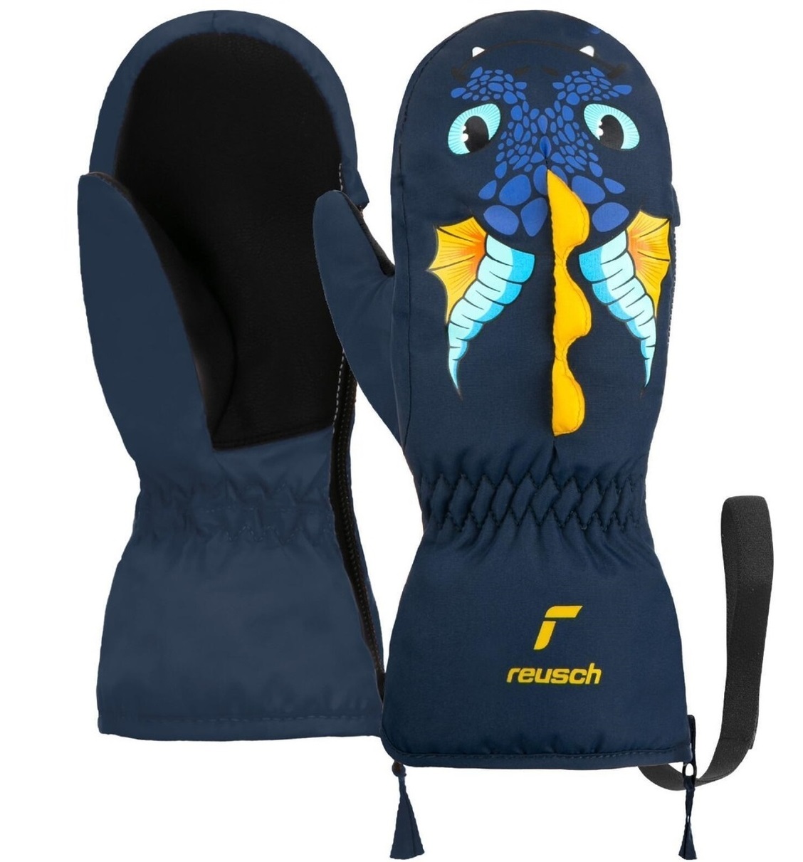 Manusi schi copii Reusch Sweety Mitten-Bleumarin-I