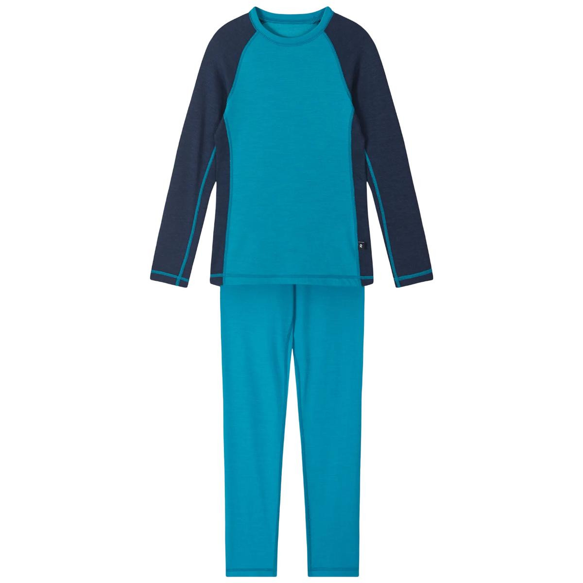Set bluza si pantaloni merino copii Reima Taitoa