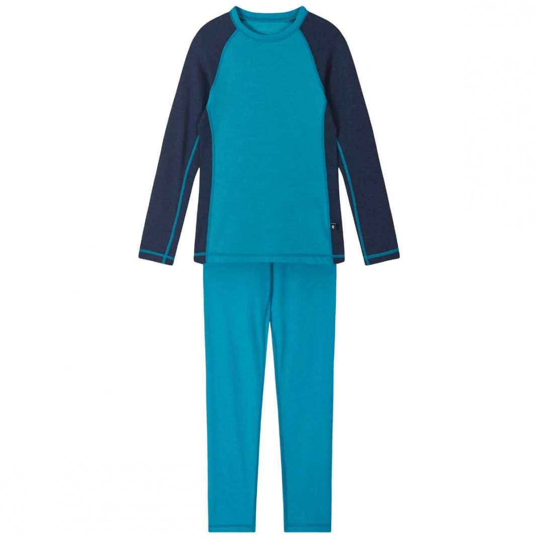 Set bluza si pantaloni merino copii Reima Taitoa