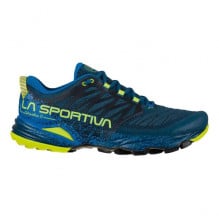 Pantofi alergare trail barbati La Sportiva Akasha II-Albastru/Galben-41 1/2
