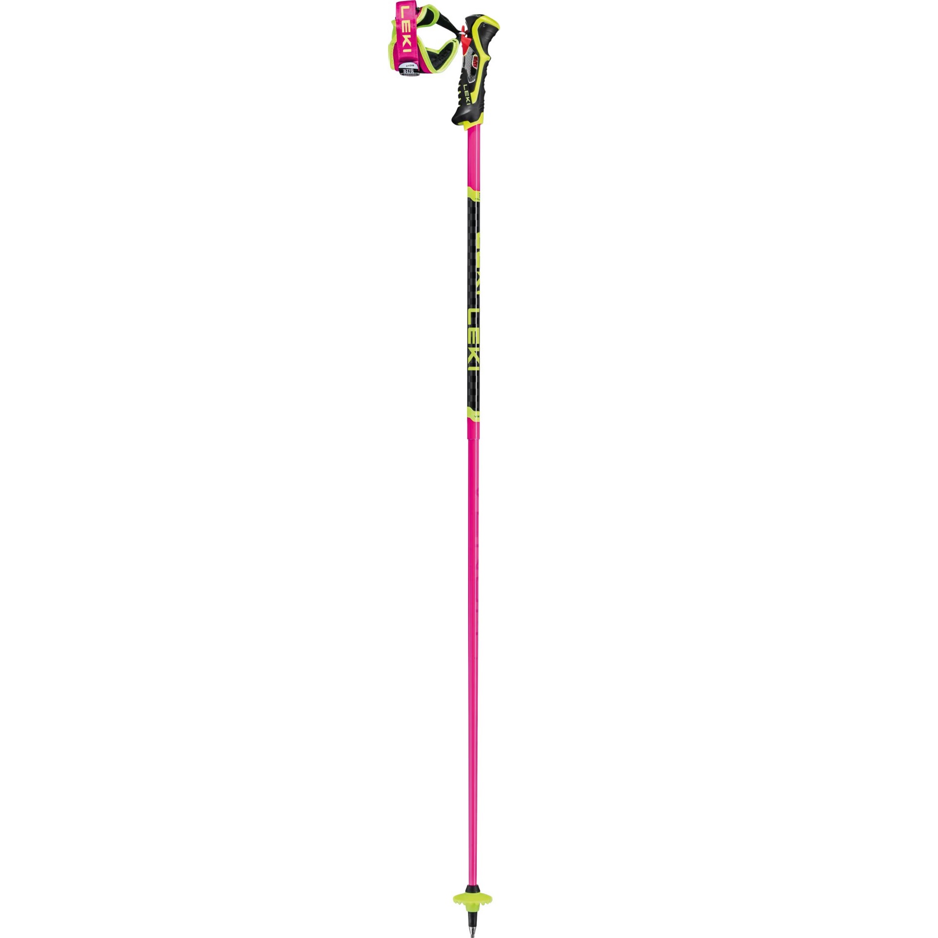 Bete schi Leki Venom SL 3D-Roz/Negru-110 cm