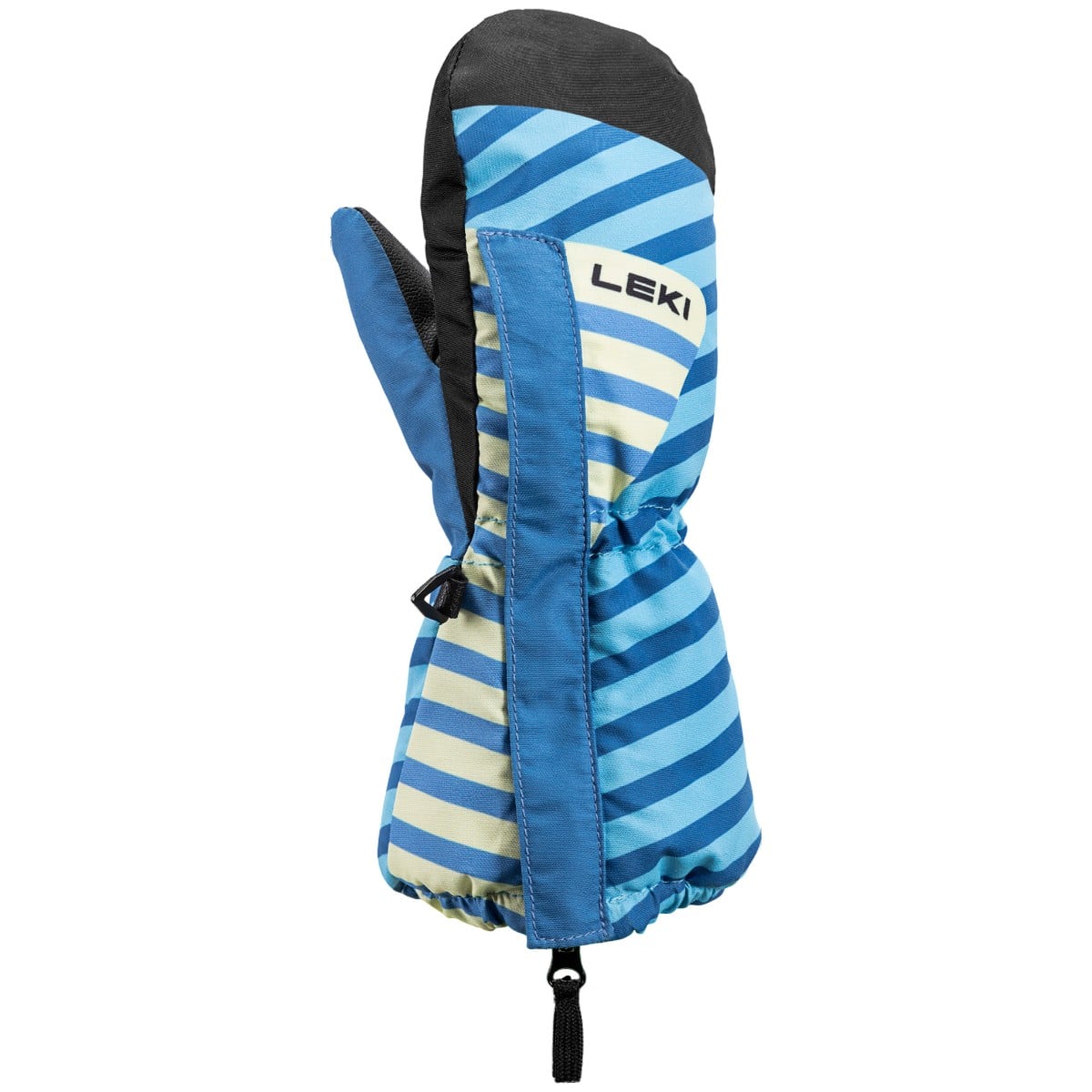 Manusi schi copii Leki Little Paw Mitt Long-Albastru/Negru-2