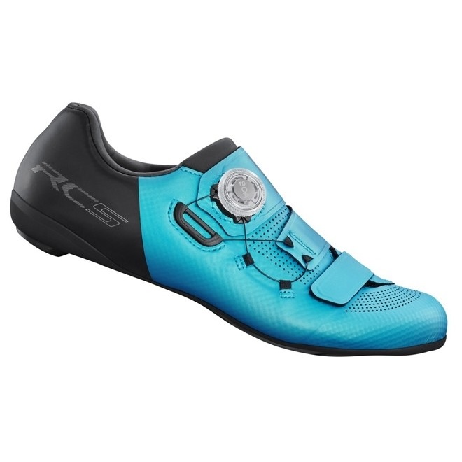 Pantofi ciclism sosea dama Shimano SH-RC502-Turcoaz/Negru-37