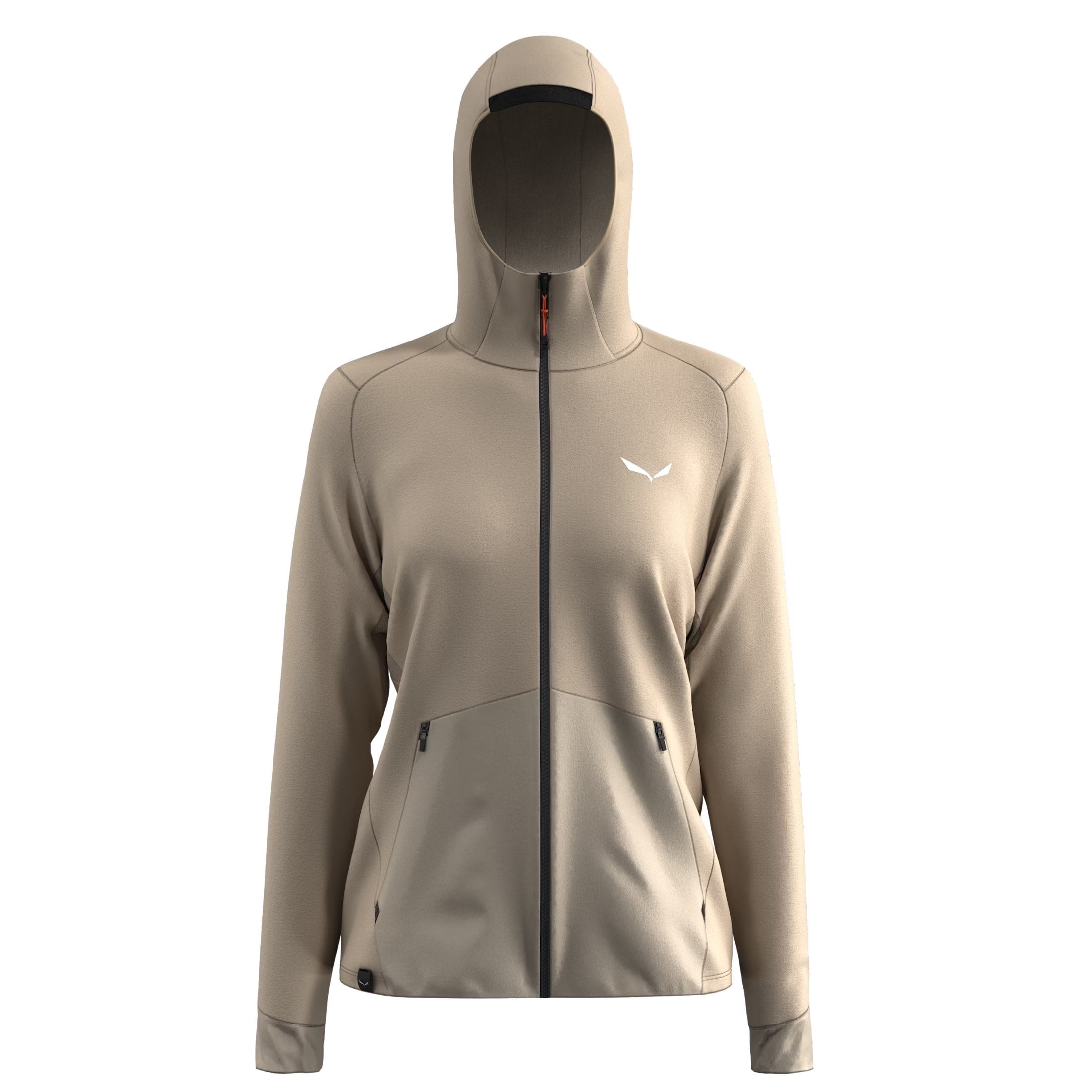 Fleece trekking dama Salewa Puez Merino Durastretch-Bej-40/34