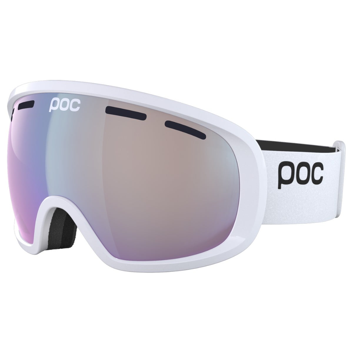 Ochelari schi POC Fovea Mid Clarity Photochromic Wide Fit FW 2025-Alb-One size