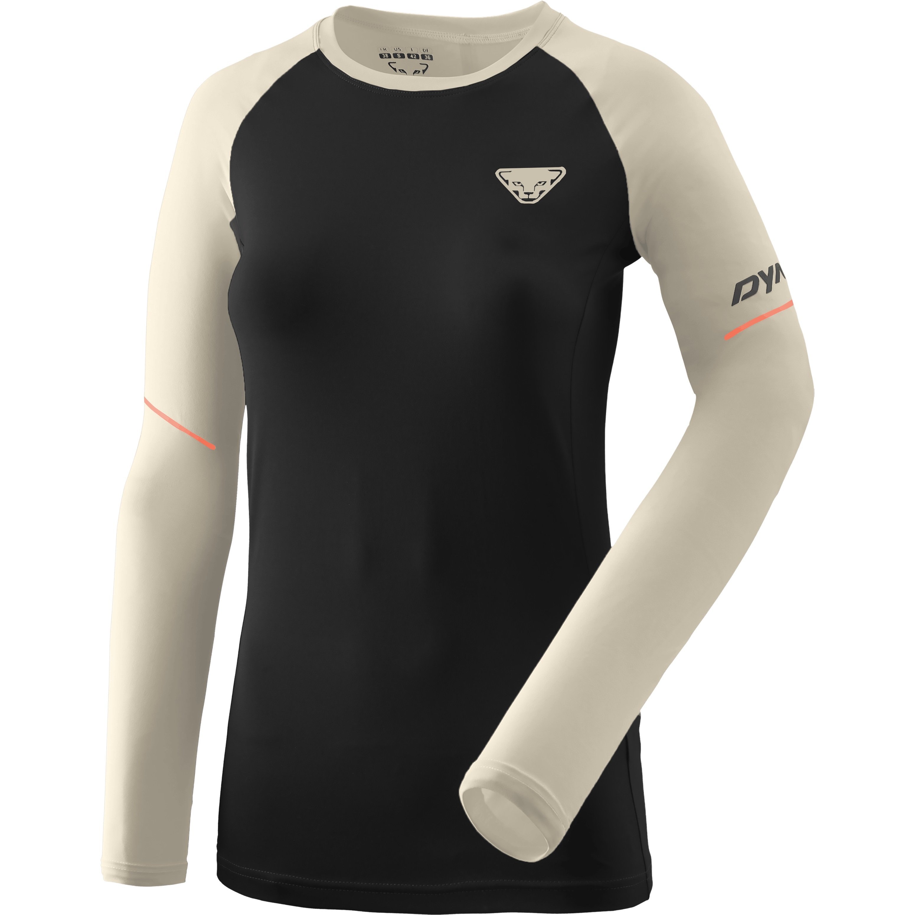 Bluza alergare dama Dynafit Alpine Pro-Bej/Negru-40/34