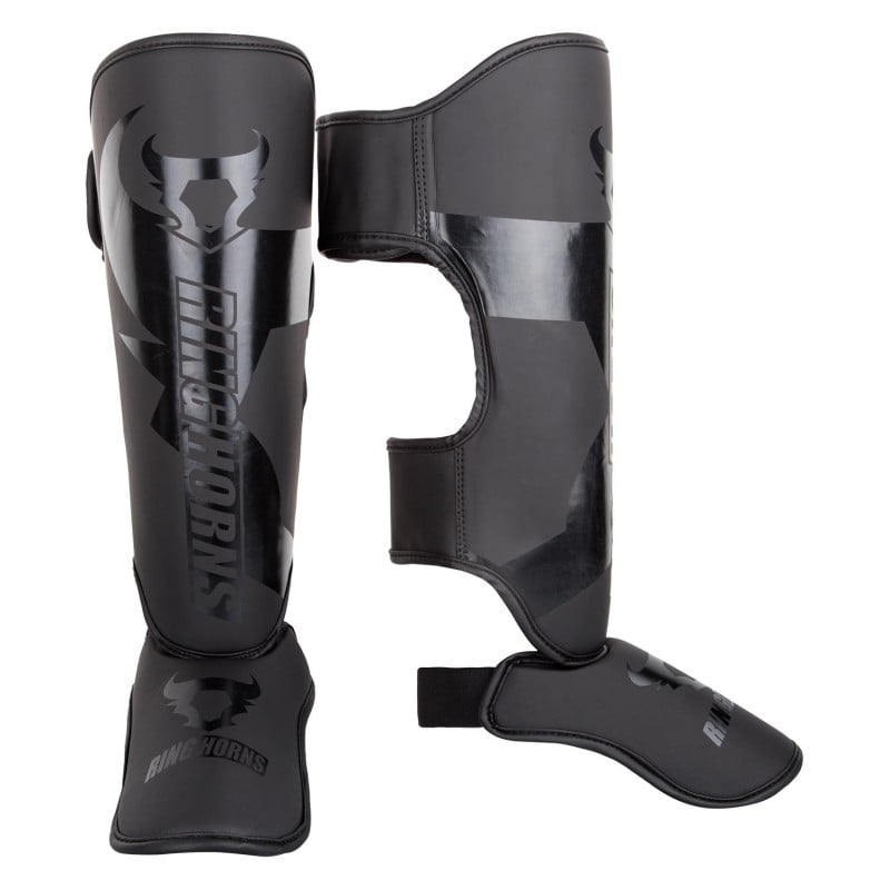 Tibiere Ringhorns Charger-Negru Lucios-L