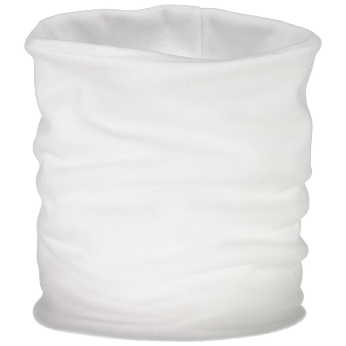 Bandana tubulara fleece dama CMP 6890043 FW 2026-Alb-One size