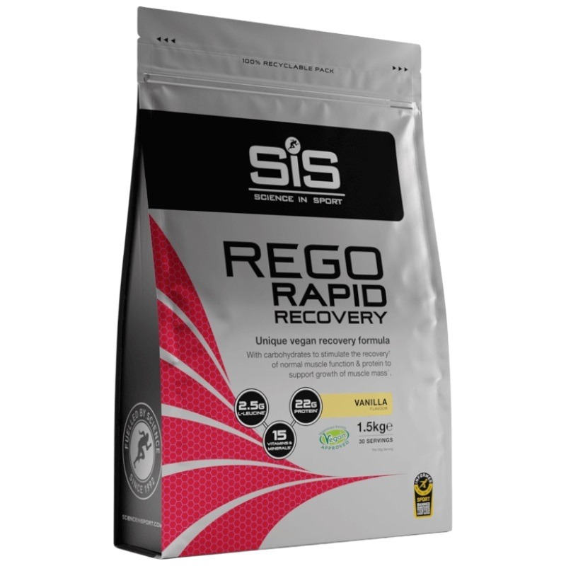 Bautura de refacere SiS Rego Rapid Recovery Aroma de Vanilie, 1.5kg