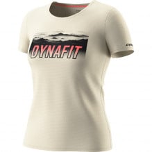 Tricou tehnic dama Transalper Graphic-Bej/Negru-XS