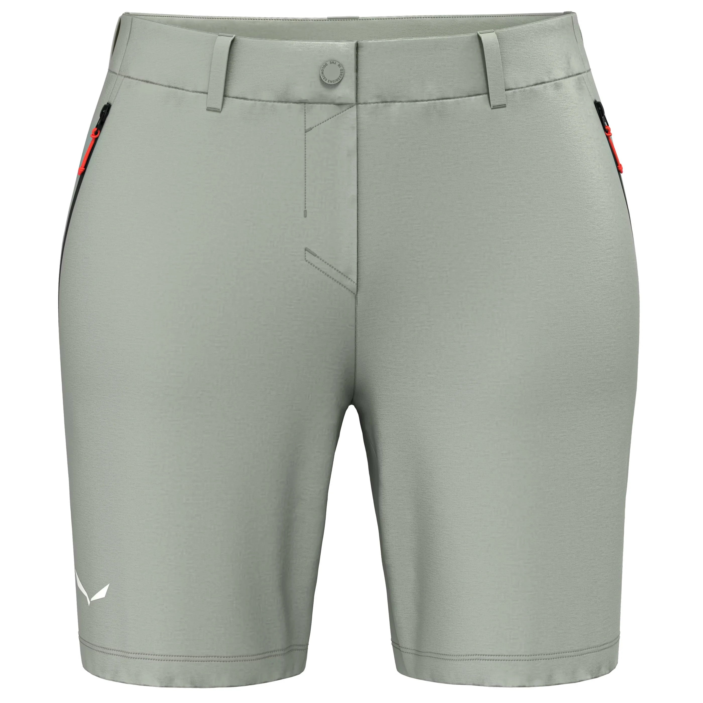 Pantaloni scurti trekking dama Salewa Puez Talvena Durastretch-Gri-40/34