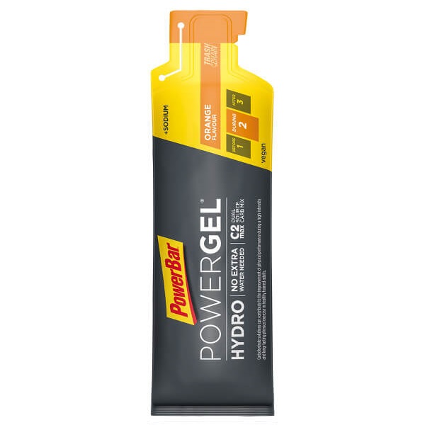Gel izotonic PowerBar PowerGel Hydro cu Aroma de Portocolae, 67ml