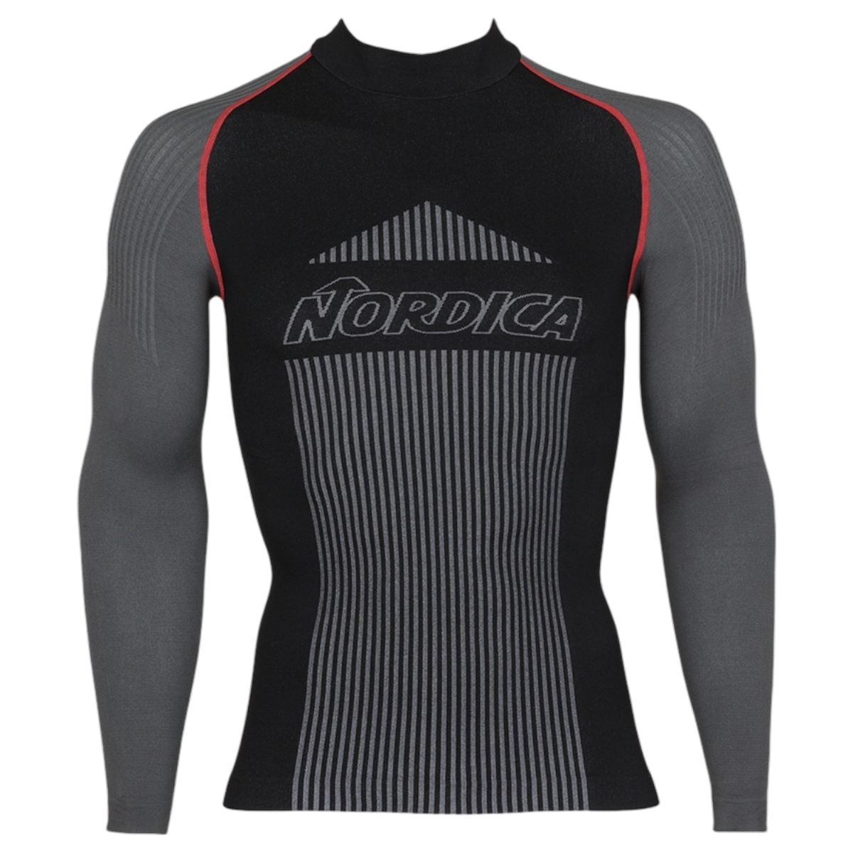 Bluza de corp barbati Nordica Performance-Negru/Gri/Rosu-XS-S