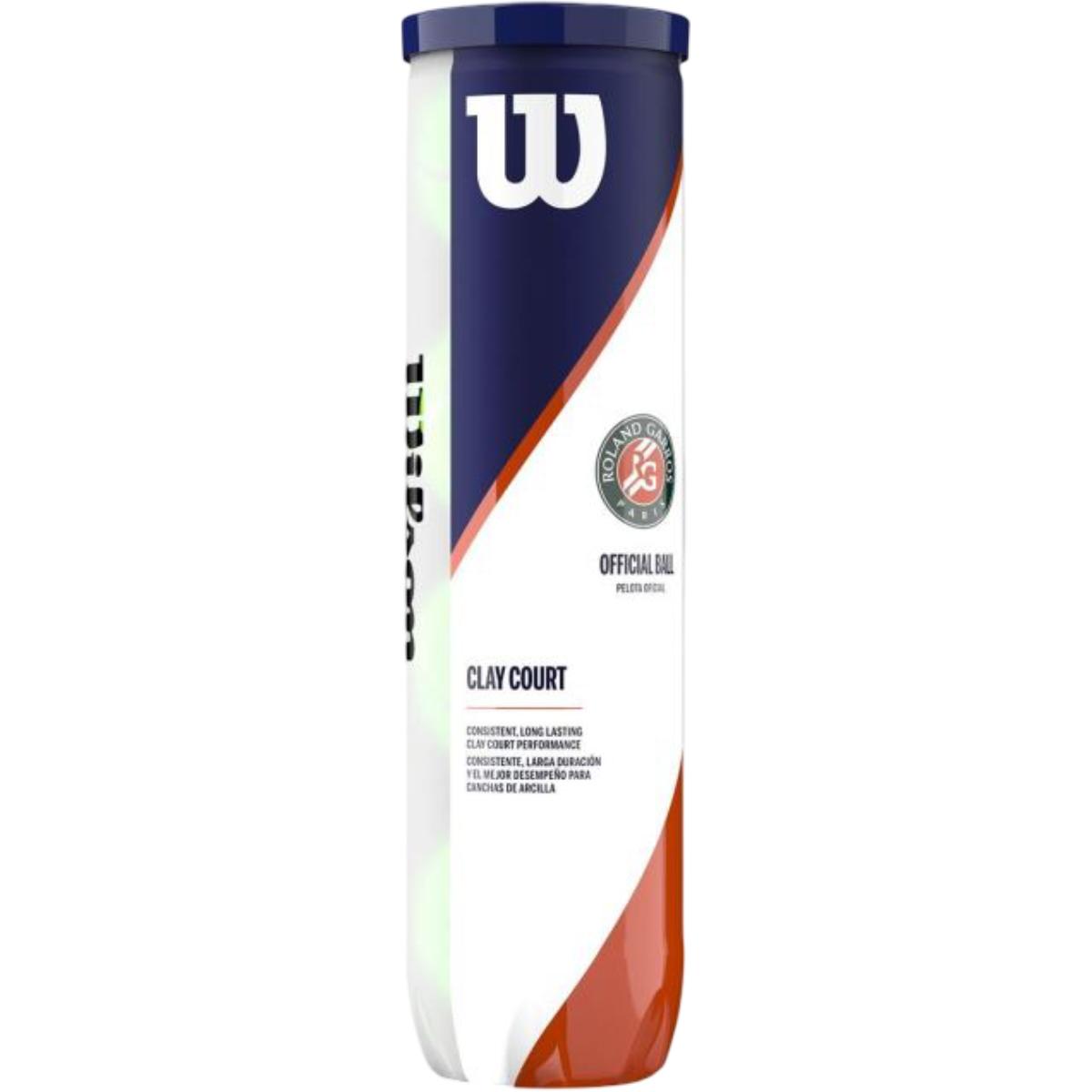 Set 4 mingi tenis Wilson Roland Garros Clay